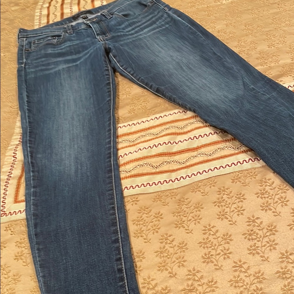 Banana Republic jeans, cotton blend, skinny fit, 27/4